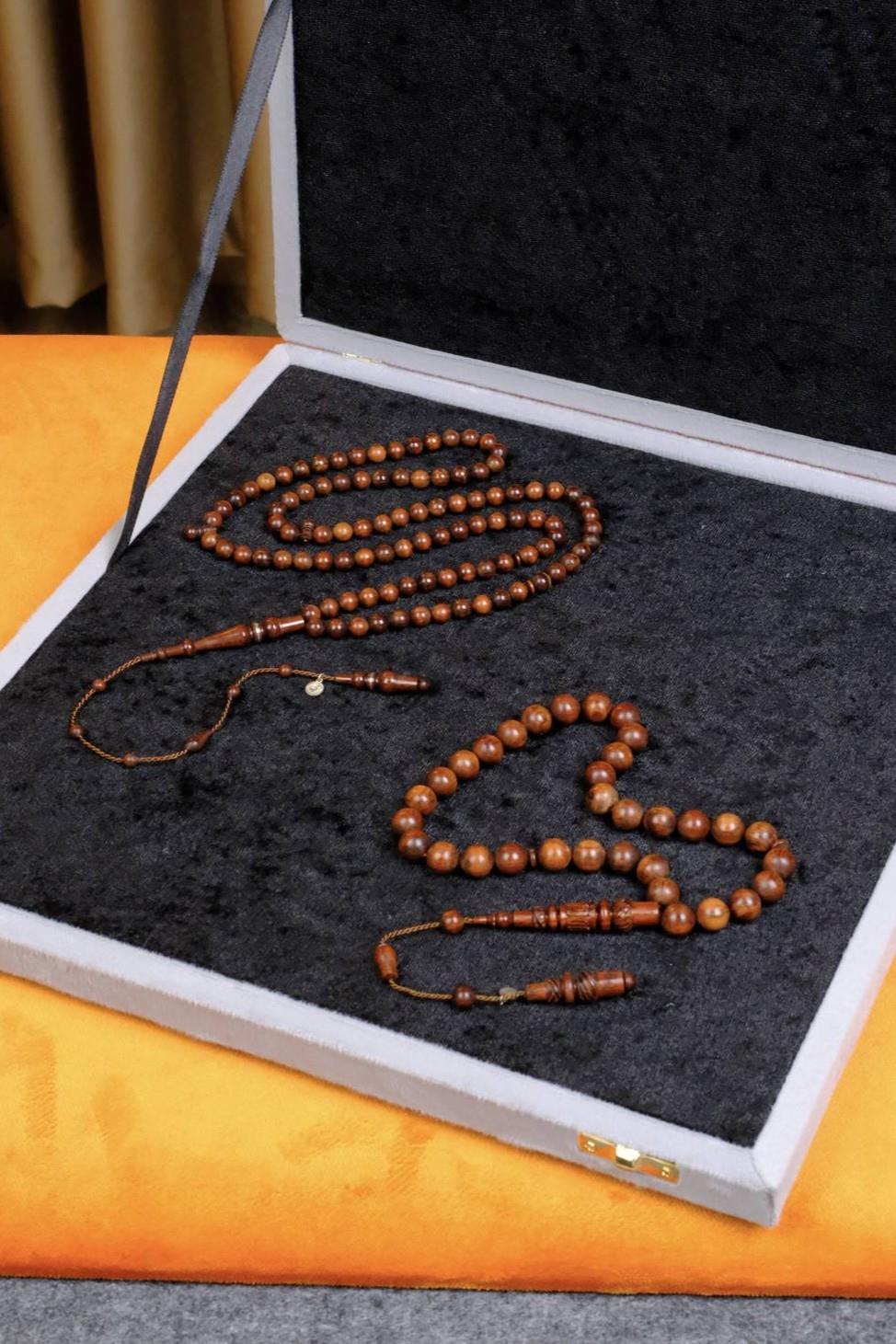 Master Yusuf Cevher Yı-Lan Ağacı Koleksiyonluk Tesbih (2li Set)