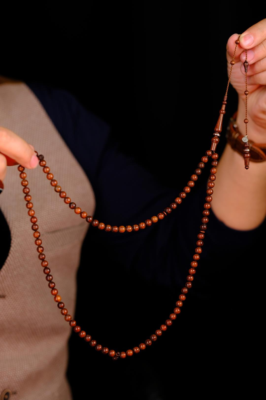 Master Yusuf Cevher Yı-Lan Ağacı Koleksiyonluk Tesbih (2li Set)