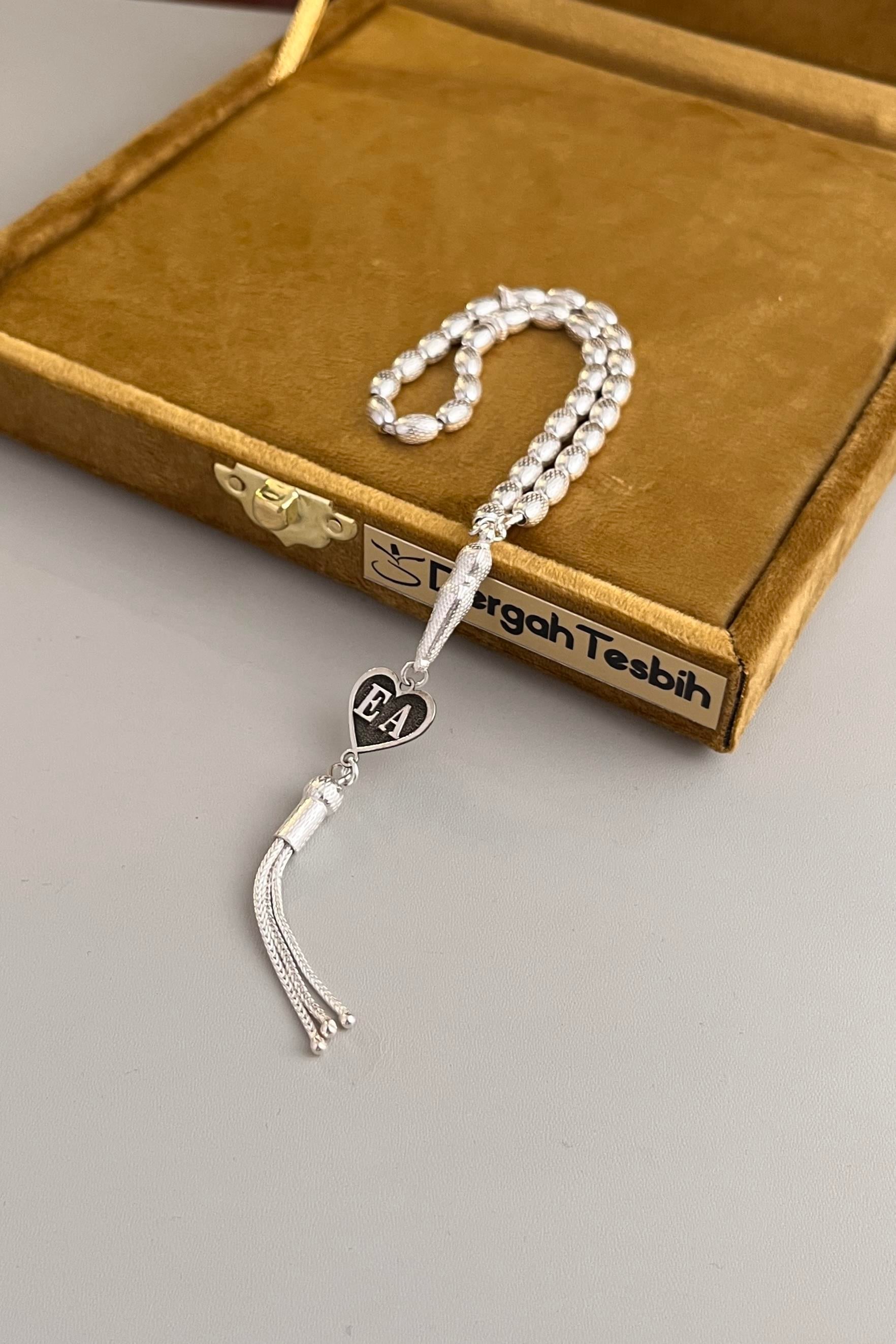 New Model İsimli Gümüş Bilek Boy Basic Tesbih 