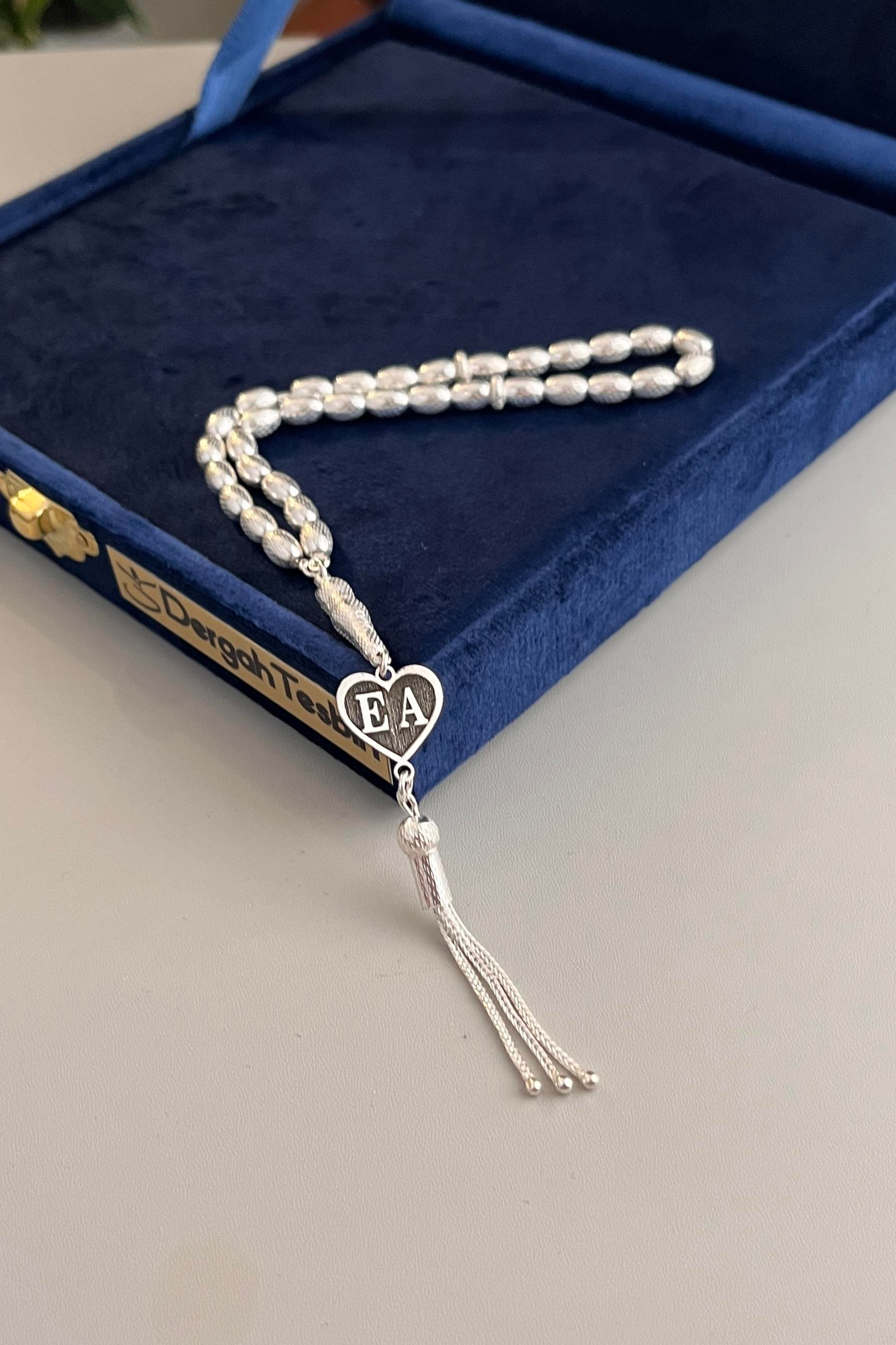 New Model İsimli Gümüş Bilek Boy Basic Tesbih 