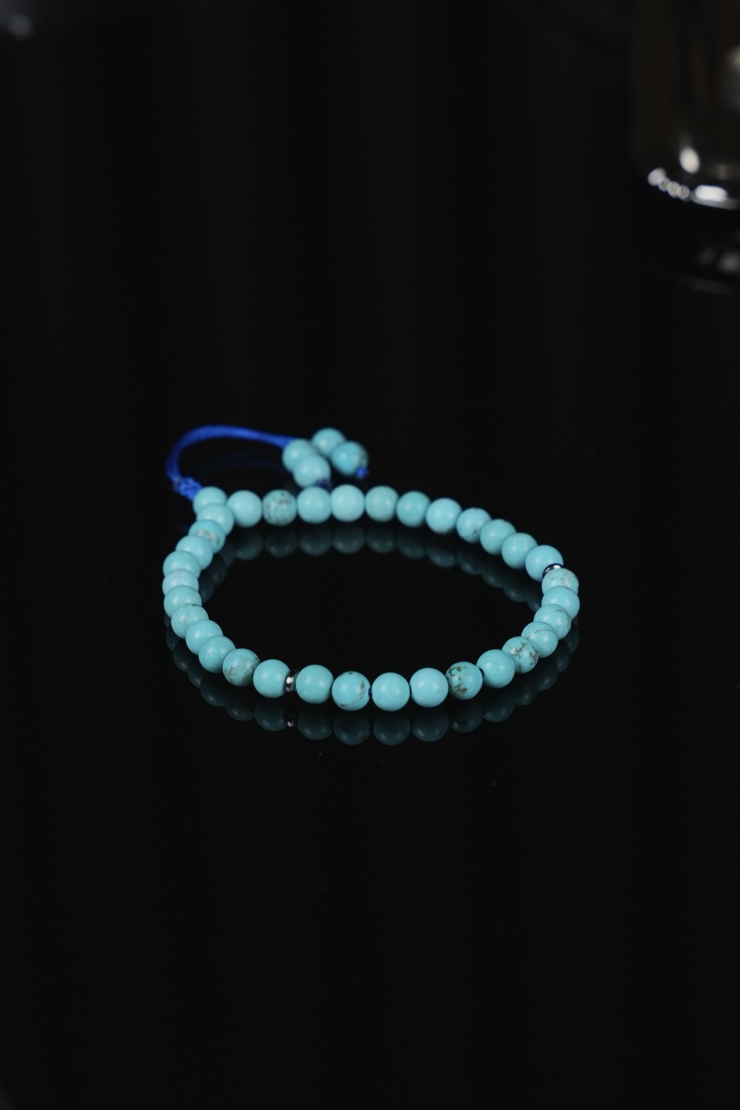 Orjinal Doğal Firuze Taşı 33lü Bileklik Tesbih