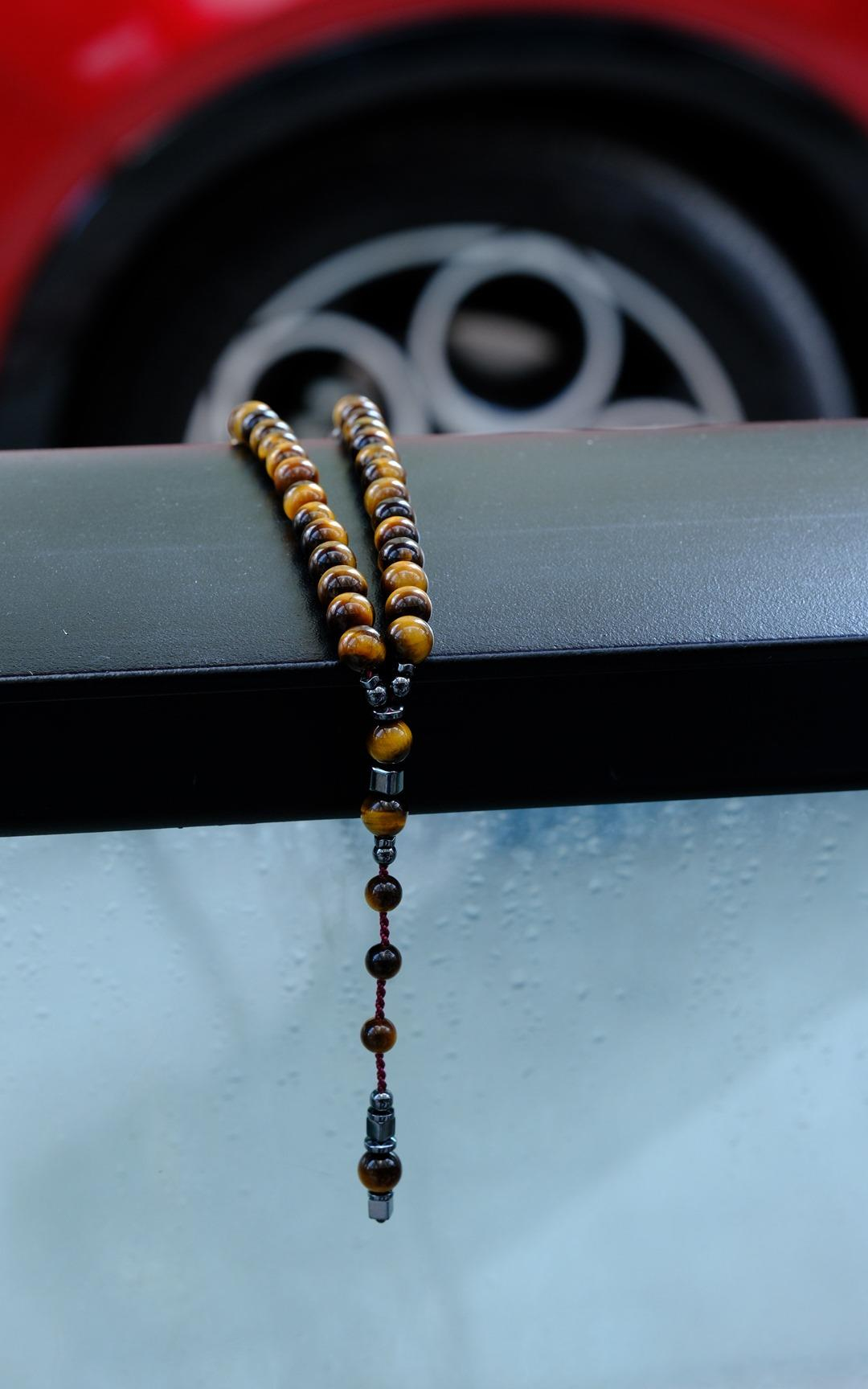 Orjinal Doğal Kaplan Gözü Tesbih