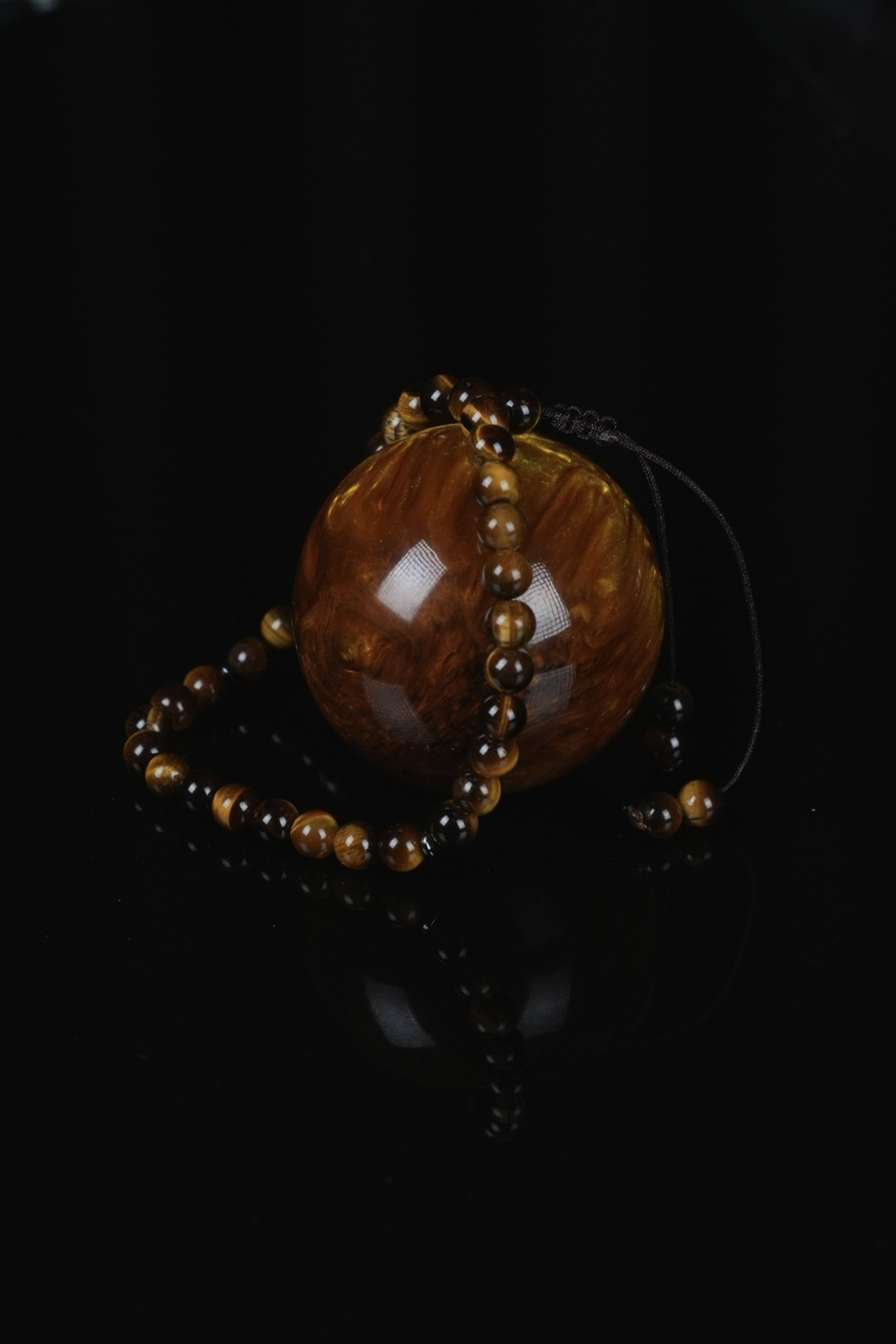 Orjinal Doğal Kaplan Gözü 33lü Bileklik Tesbih