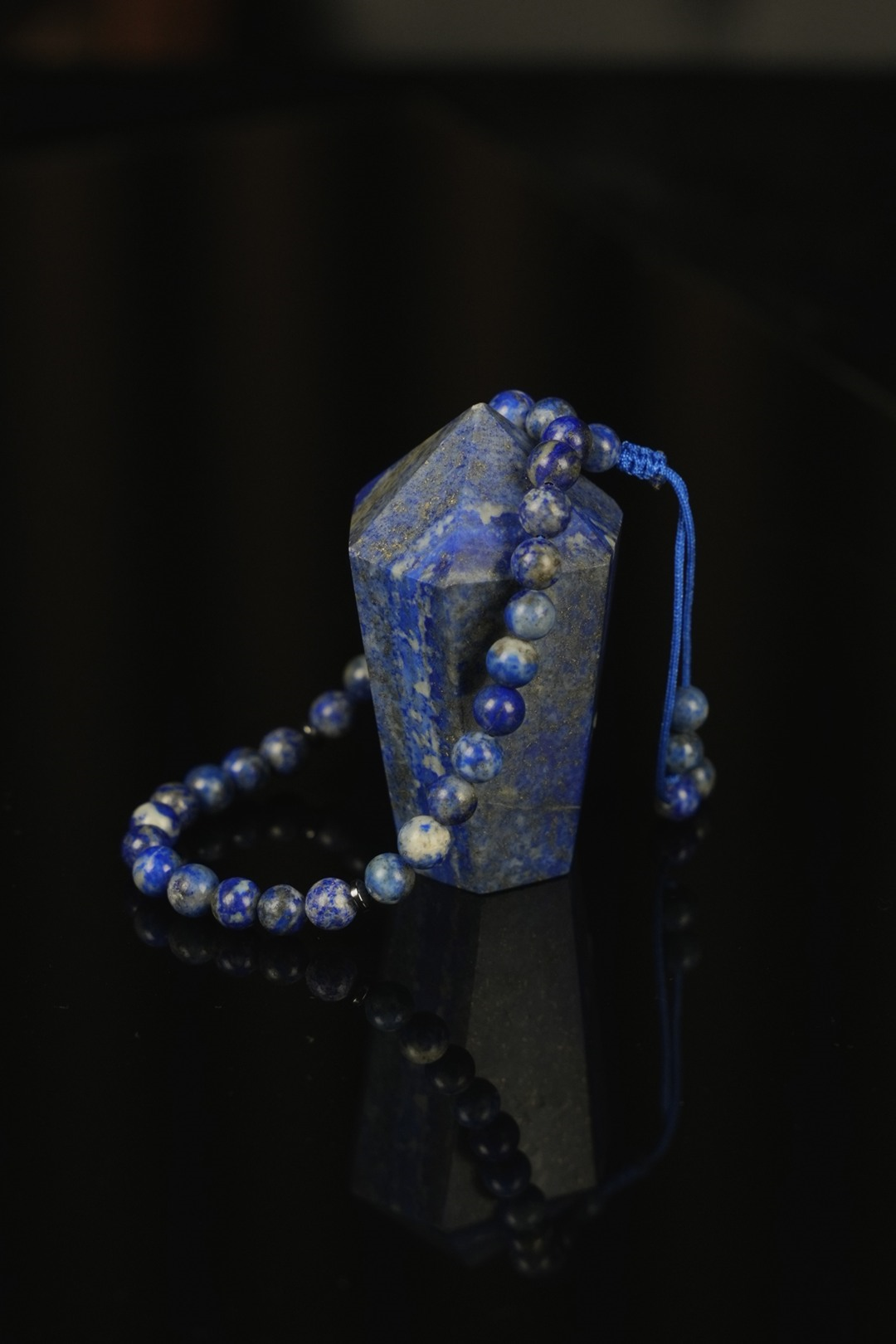 Orjinal Doğal Lapis Lazuli 33lü Bileklik Tesbih