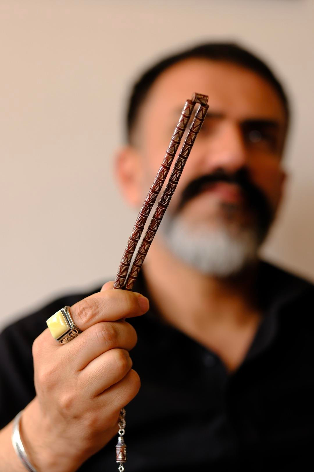 Premium Gümüş Tasarım Kuka Tesbih