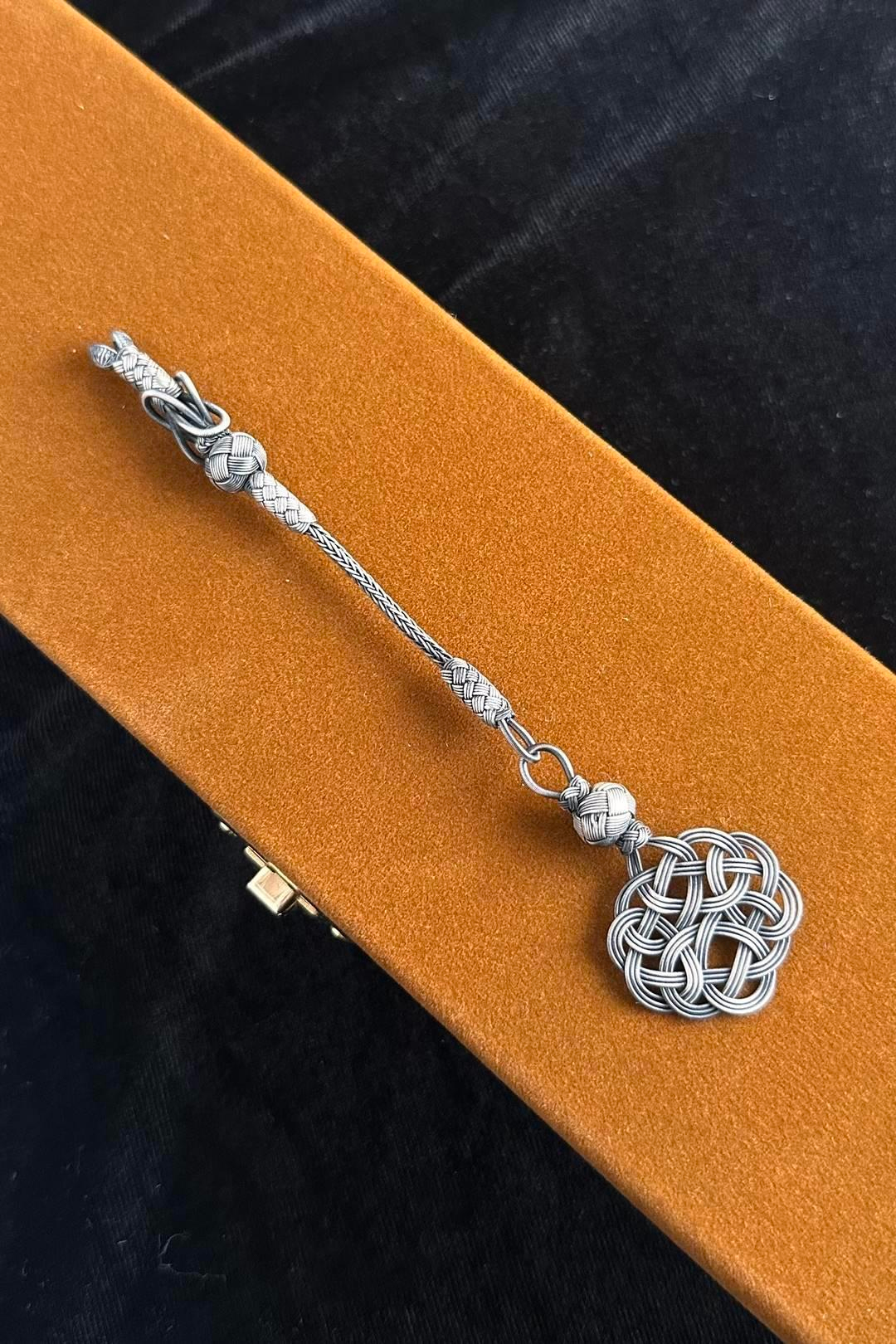 Şems Gümüş Kazaziye Örmesi Kamçı
