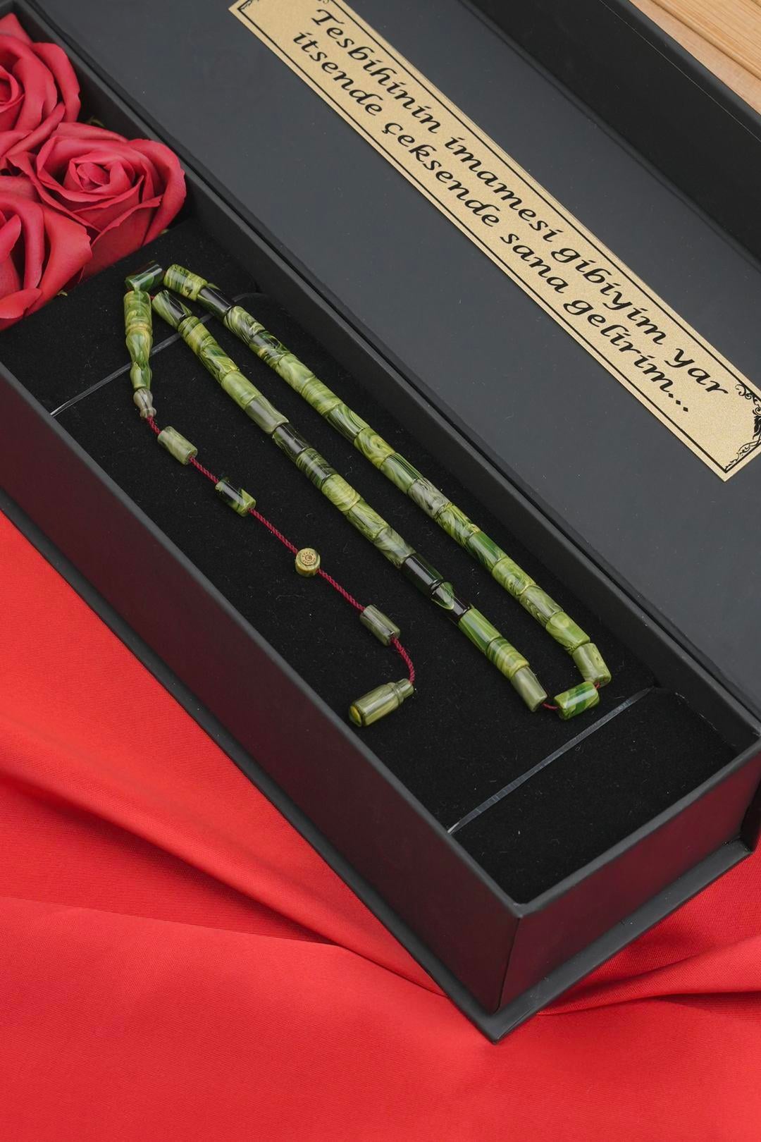 Üstad Erkan Çubukcu Sistemli Tasarım Sıkma Kehribar Tesbih 