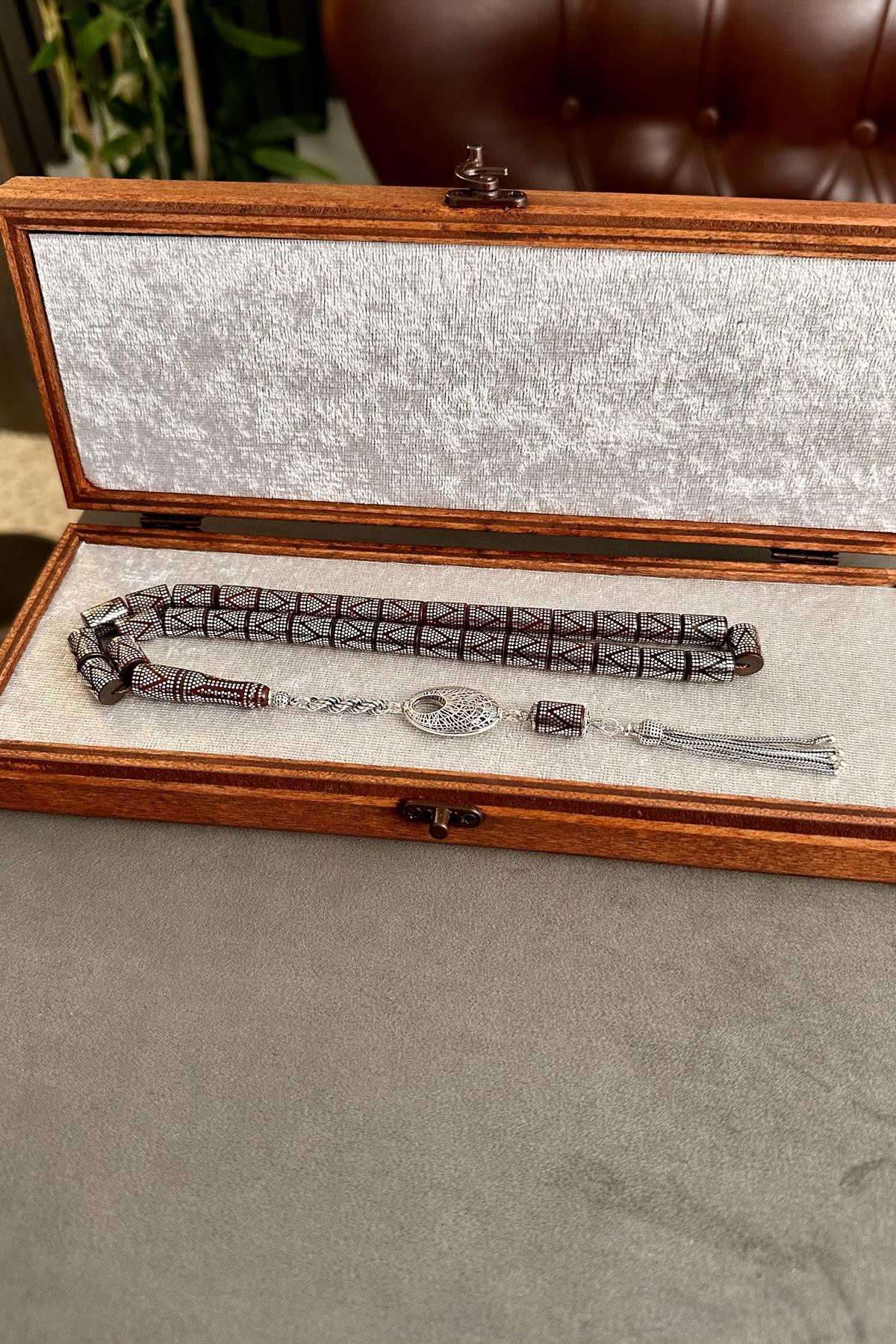 Üstad M.Serkan COŞKUN Full Gümüş  Kuka Tesbih