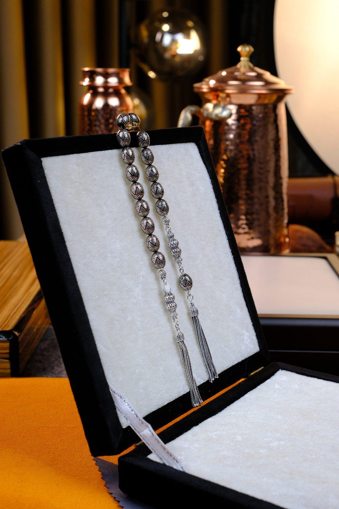 Üstad M.Serkan COŞKUN Full Gümüş Basic Kuka Zaza Tesbih