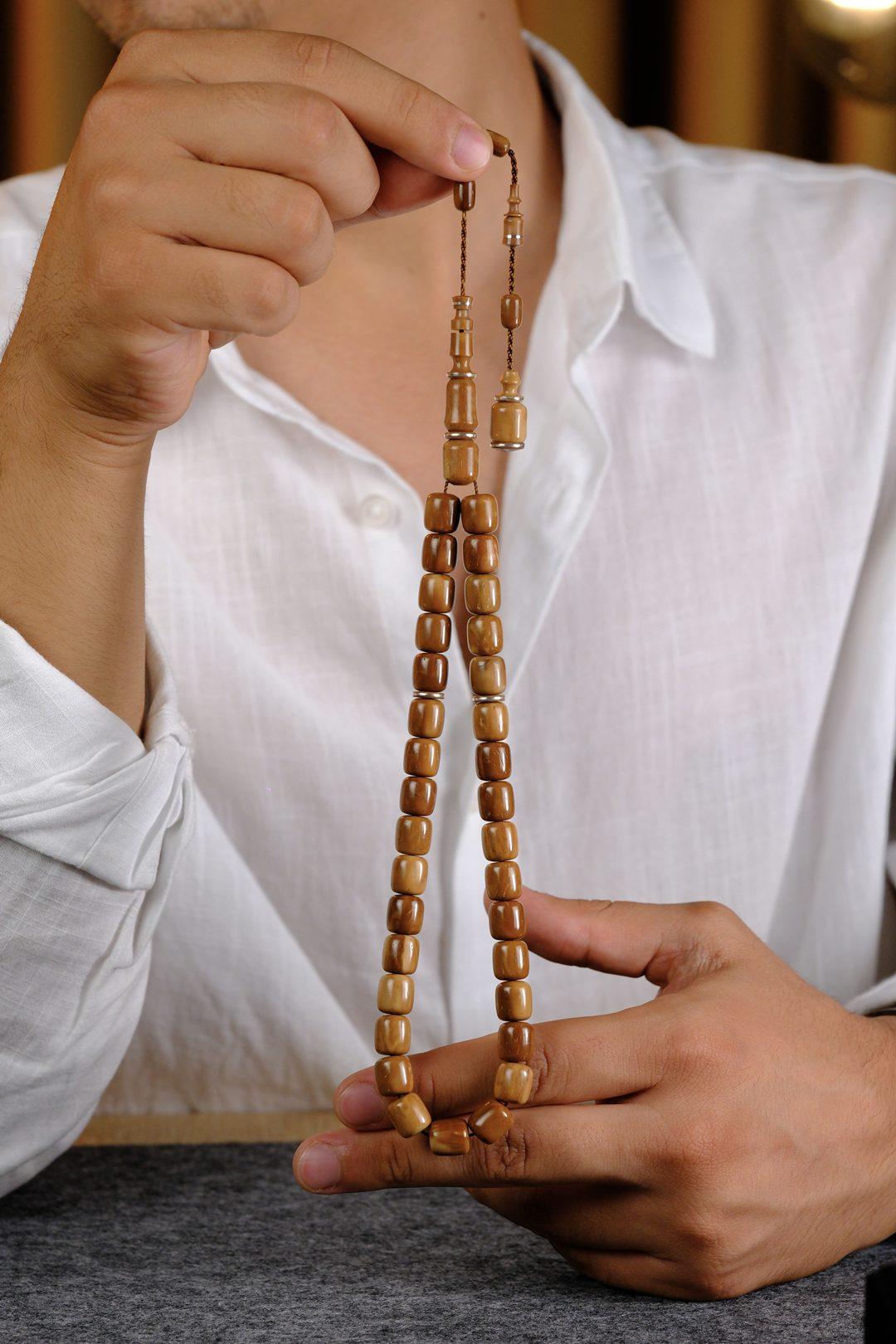 Üstad Muhammet Gazyağcı İşçilik Sistemli Tasarım Kesme Model Kuka Tesbih