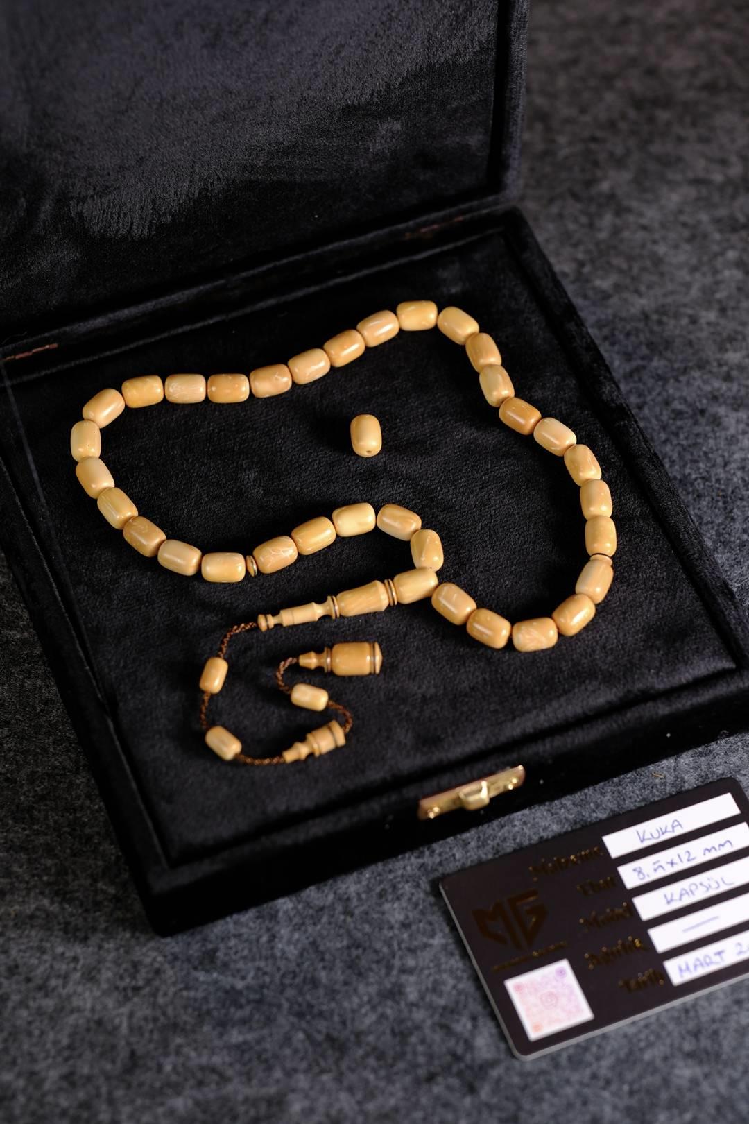 Üstad Muhammet Gazyağcı İşçilik Sistemli Tasarım Kapsül Model Saray Kuka Tesbih