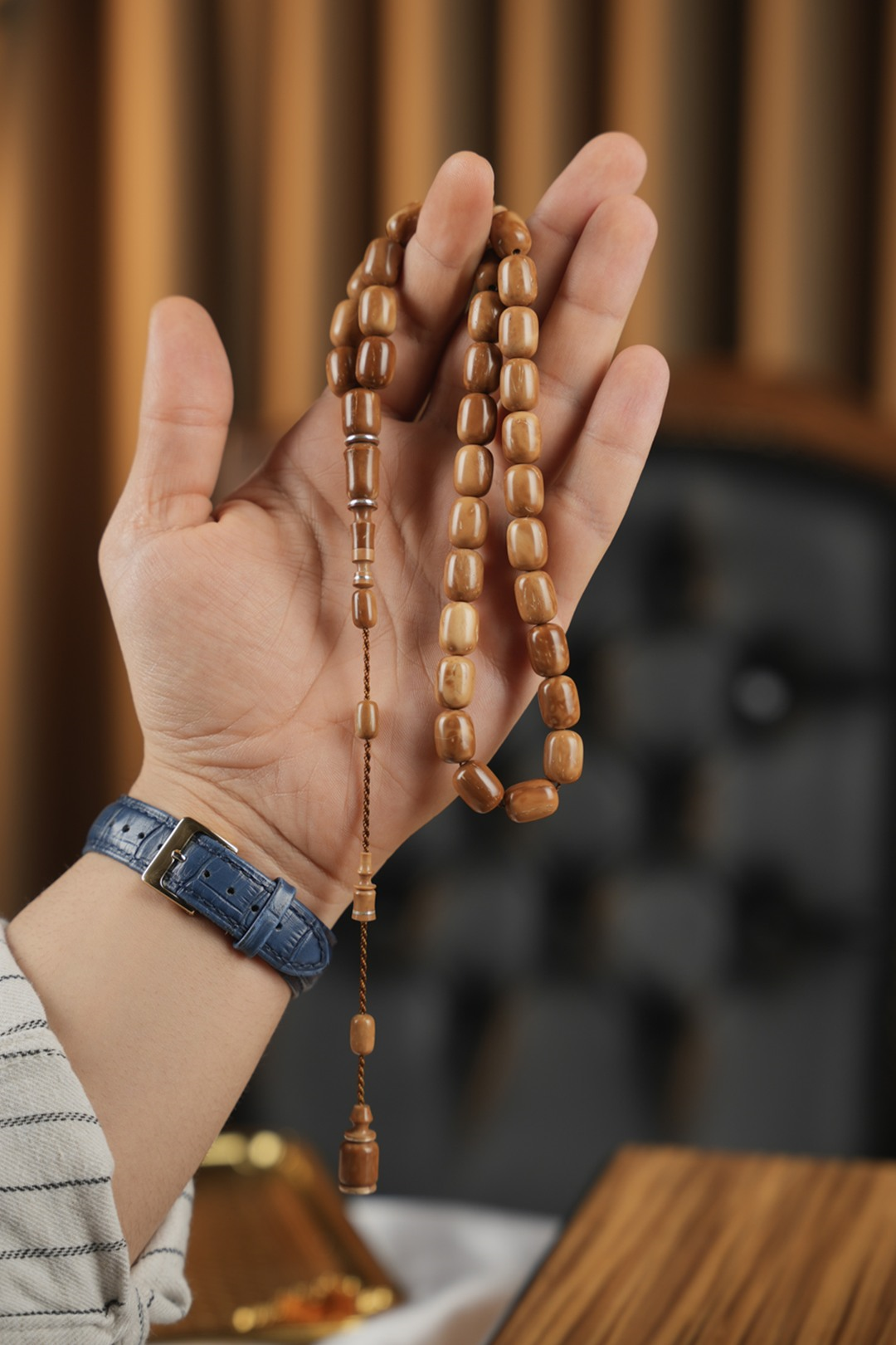 Üstad Muhammet Gazyağcı İşçilik Sistemli Tasarım Kapsül Model Kuka Tesbih