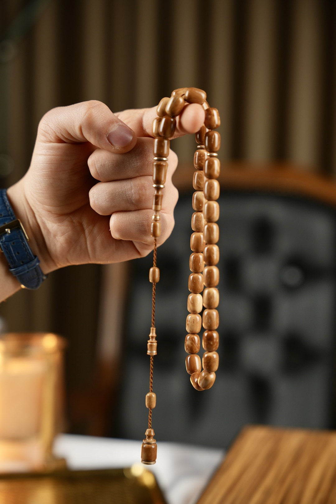 Üstad Muhammet Gazyağcı İşçilik Sistemli Tasarım Kapsül Model Kuka Tesbih