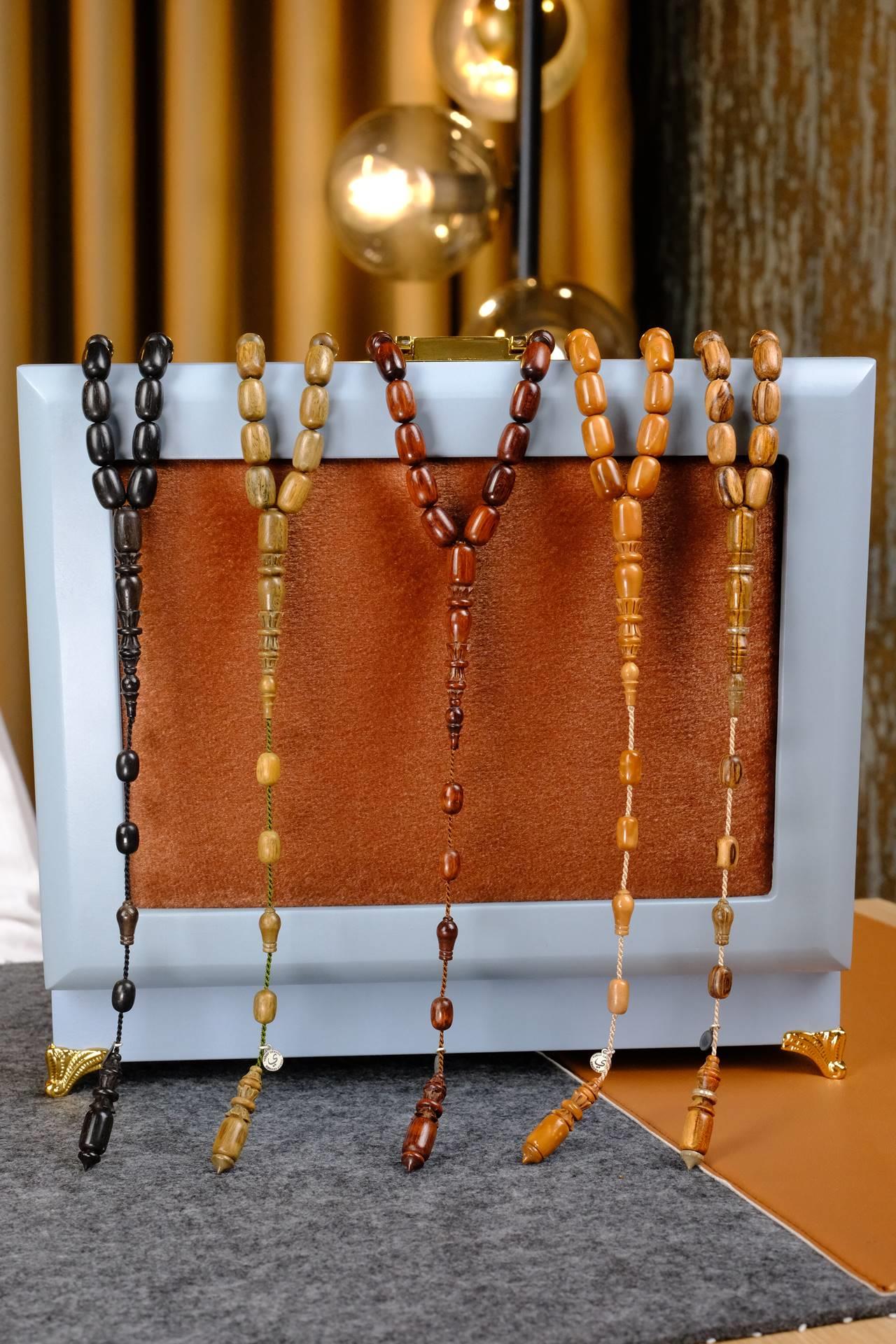 Üstad Yusuf Cevher Master 5li Set İşlemeli İmame Ağaç Serisi