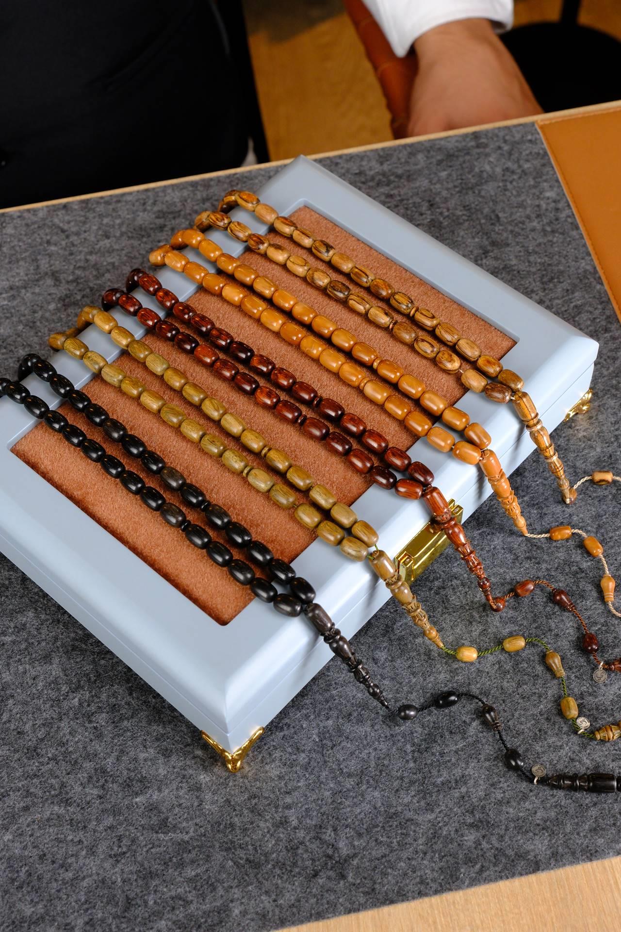 Üstad Yusuf Cevher Master 5li Set İşlemeli İmame Ağaç Serisi