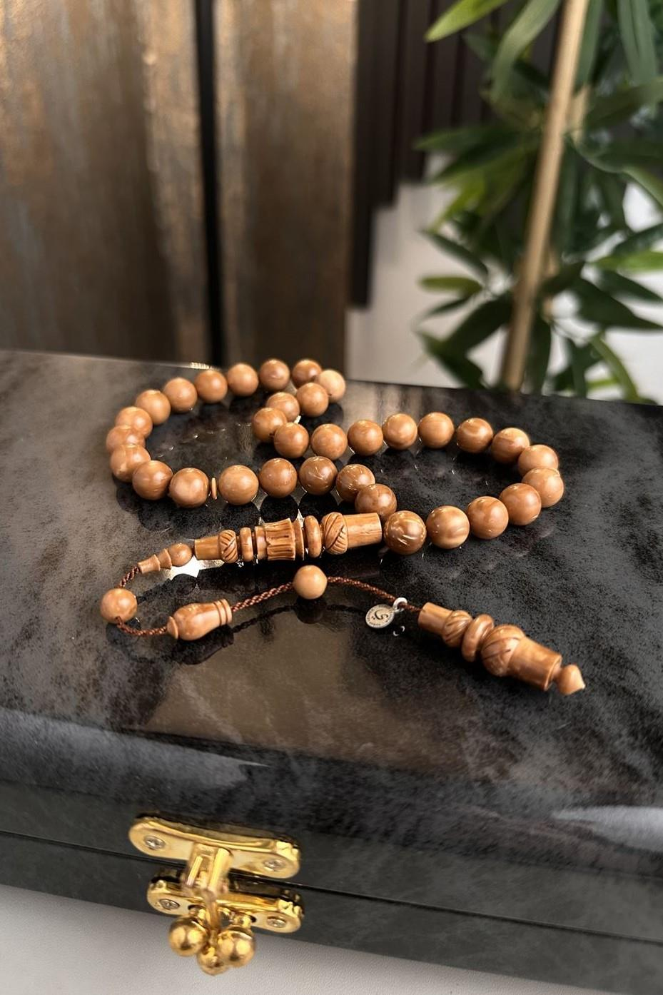 Üstad Yusuf Cevher Özel Oyma İmame Mevlevi  Kuka Tesbih 