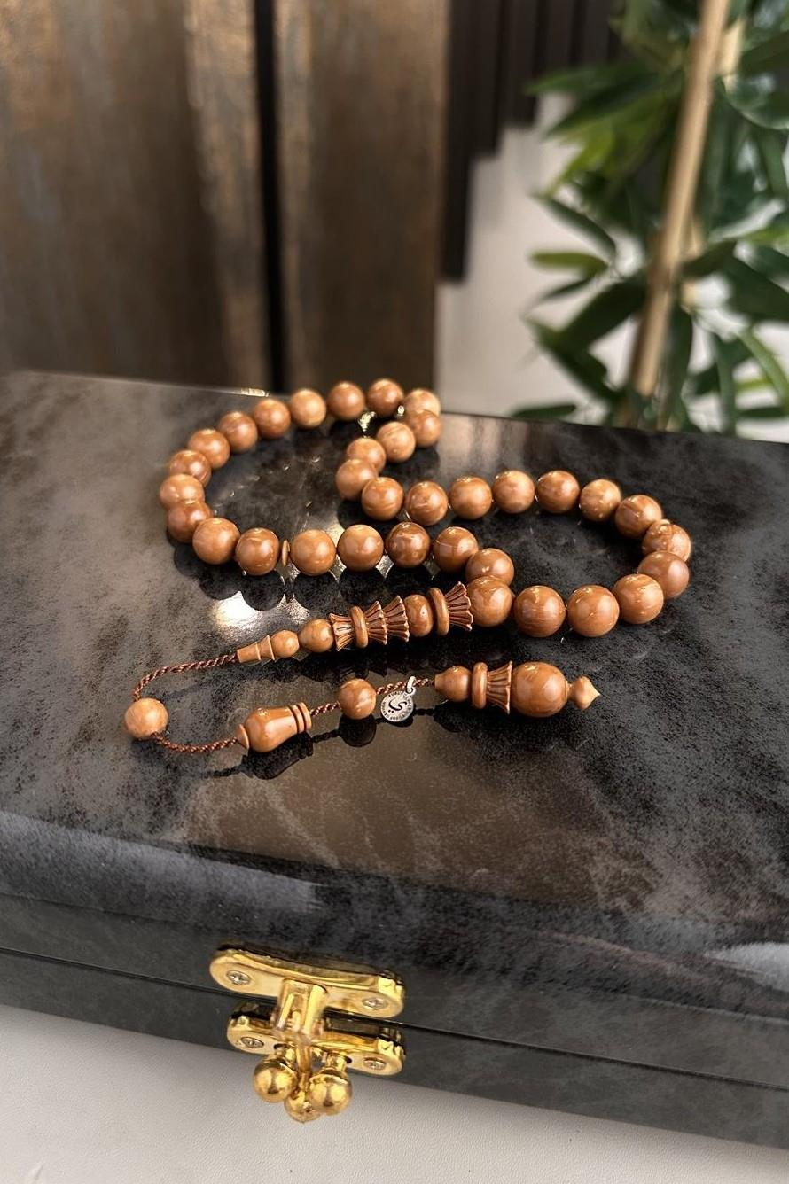 Üstad Yusuf Cevher Özel Oyma İmame Tebrizi Kuka Tesbih 