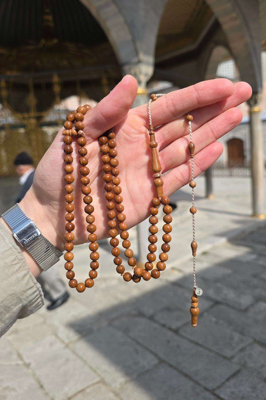 Yusuf Cevher Usta El işçiliği Koleksiyonluk  99luk  Kuka Namaz Zikir Tesbihi