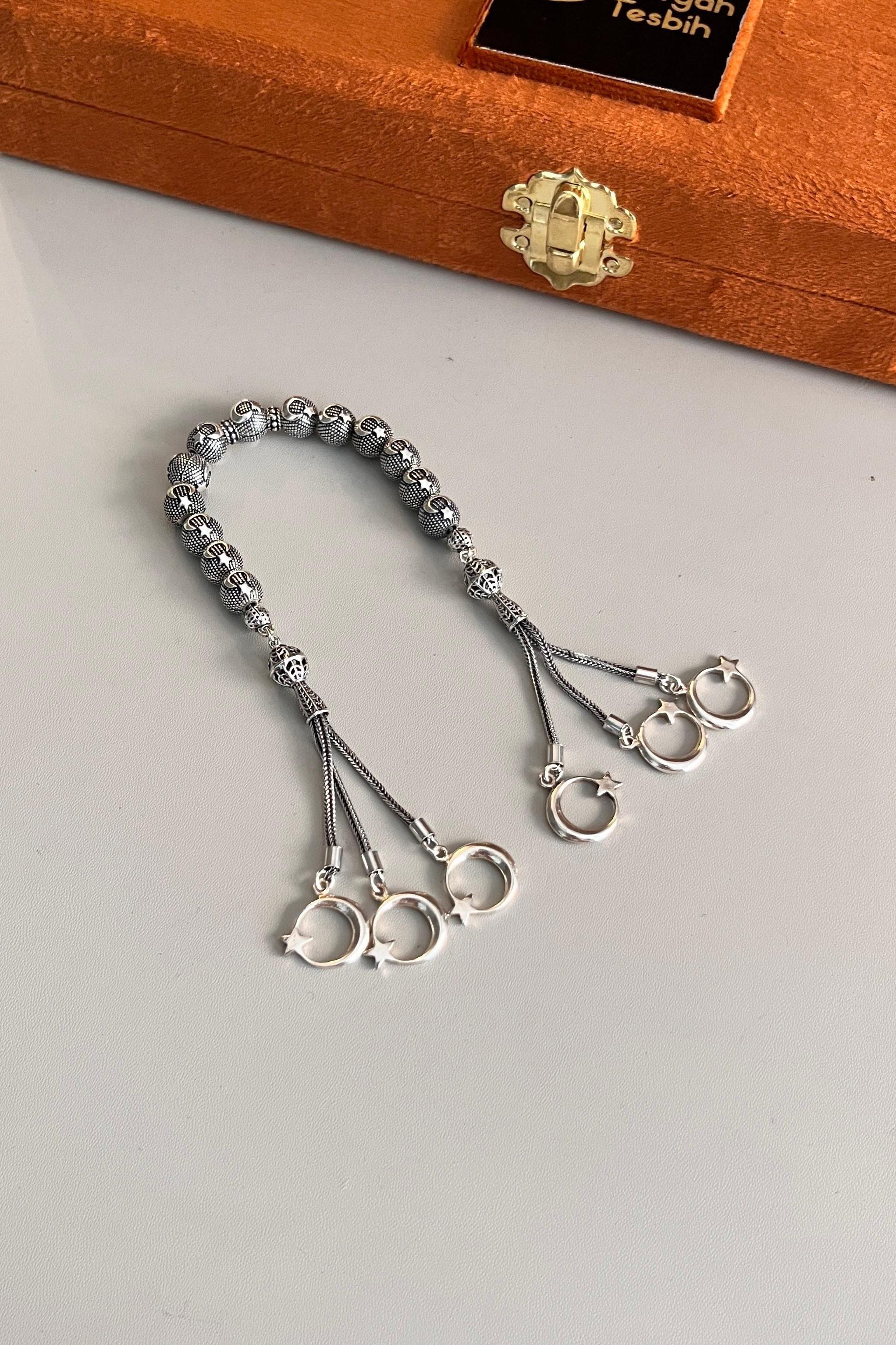 Zaza Tesbih 925 Ayar Gümüş