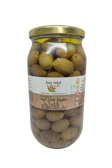 Yeşil Çizik Zeytin 1000 cc (cam) görseli.