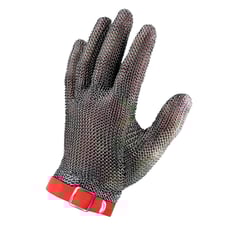 FDM Çelik Örgü Eldiven XL (5 Parmak)(XL Beden)(%100 Paslanmaz)