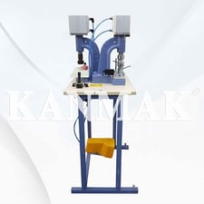 FDM Kanmak Düğme Kaplama Makinesi Full Otomatik Pinomatik Km 7200