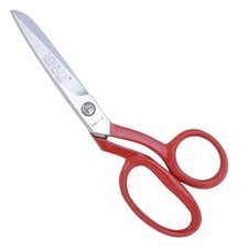 FDM Merze 3257-7 Tırtırlı Kırmızı Saplı Yatık Regula Makası No:7 D-109