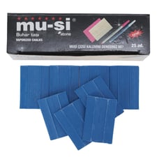 FDM Muşi Çizgi Taşı Mavi Renk 25 Adet