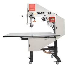 FDM Şafak 70 Hızar Makinesi (Kumaş Kesim Hızarı) (70 Cm Masa Gövde Uzunluğu)