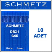 FDM Schmetz Dbx1 Suk Düz Makinesi İğnesi 9/65 Numara