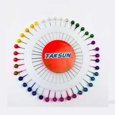 Taksun Renkli Başlı Toplu İğne