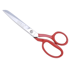 FDM Merze 3257-8 Tırtırlı Kırmızı Saplı Yatık Regula Makası D110 No:8 (20 cm)