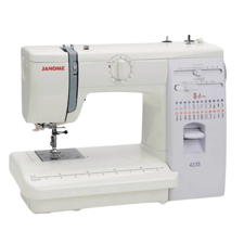 Janome 423S Dikiş Makinesi | Ev Tipi Dikiş Makinesi | Aile Tipi Dikiş Makinesi | 23 Değişik Dikiş Ve Desen| 5 mm Genişliğinde Zigzak | 4mm Dikiş Adım Ayarı | Komple Metal İç Ve Dış Gövde