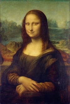 Mona Lisa - Kanvas Tablo
