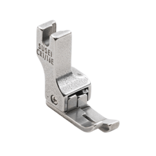 Fdm Düz Makine 1.6mm Kısa Tabanlı Geniş Çima Ayak | CR1/16E | Tüm Marka Sanayi Tipi Düz Dikiş Makinelerinde Kullanılır.