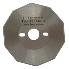 Bullmer Kumaş Kesim Motor Yüksek Karbonlu 10 Köşe Hoogs Bıçak / 5478(604) HSS
