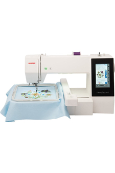 Janome MC500E Bilgisayarlı Nakış Makinesi 20x28 cm Nakış Alanı, 160 Desen, USB ve Dokunmatik LCD Ekran