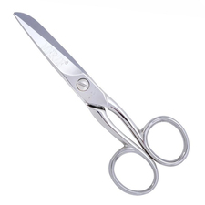 FDM | Merze | D-102 | 6 No | Kumaş Makası | İplik Temizleme Makası | Nikel Kaplama | 15.24 Cm | Türk Malı | 4431-6