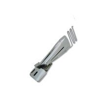 FDM | Uma-165-C | Çift İğne Ön Pat Aparatı | 85x32 mm | Sanayi Tipi Çift İğne Makineler İçin Uygundur