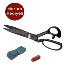 FDMSTAR | Fs-8 | 8 No | Siyah Saplı | Paslanmaz Çelik | Somunlu Makas | 20,5 Cm | 8 İnç 