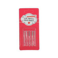 FDM Janome HAX1 10 No Aile Makine İğnesi Standart | 10/70 | Ev Tipi Makine İğnesi | 1 Paket 5 Adettir | Tüm Ev Tipi Marka Makineler İle Uyumludur