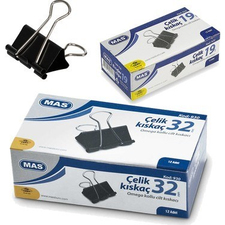 Fdm Dosya Maşası (Kıstırgaç) 32mm - 12 Adet