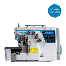 Jack | Jk-C5F-4-M03/333-X | 4 İplik  Akıllı Overlok Makinesi | İplik Kesicili 4 İplik Overlok Makinesi