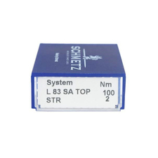 Schmetz | L 83 SA Top Str 100/2 Numara | Broderi İğnesi | Nakış İğnesi | 1 Paket 100 adettir