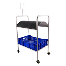 2 EL Fdm Transport Araba | Üst Bombeli Altı Sepetli | En:40Cm | Boy:60Cm | Yükseklik:76Cm | T06
