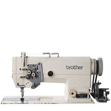 2.El Brother LT2-B875-5 | Mekanik Çift İğne Makinesi | Büyük Mekik İptalli | Kavramalı Motorlu