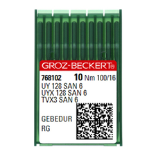 FDM Groz Beckert UYx128 Gebedur Kemer Makine İğnesi 16 Numara
