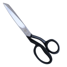 FDM Linate 242-8 Siyah Saplı Yatık Regula Makası D-146 No:8 (20 cm)