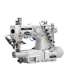 Typical GK-331-LQ3-356ST Otomatik İnce Burunlu Reçme Makinesi, Direct Drive, Ayak Kaldırmalı, İplik Kesmeli, Kafadan Motorlu, Tabla ve Tekerlekli Ayak