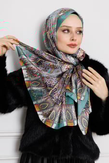 indian-silk-sal-green color 